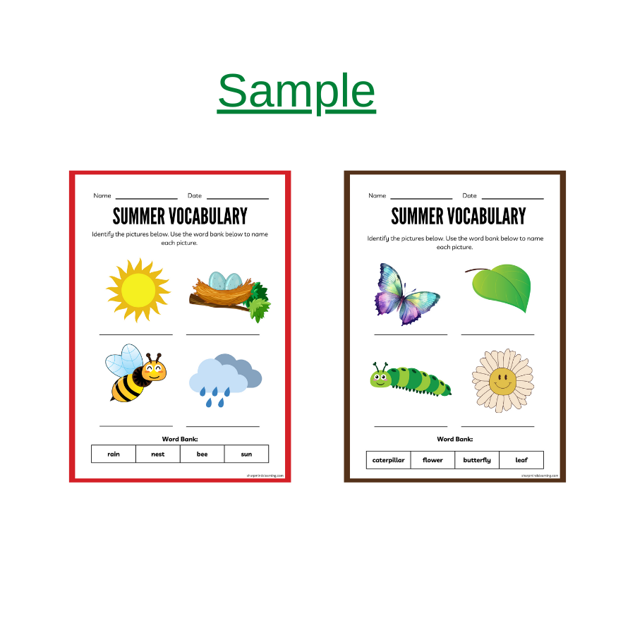 Worksheets for junior infants, Worksheets for kindergarten