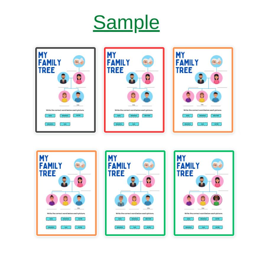 Worksheets for children age 2-5, Worksheets for kids ages 3-5