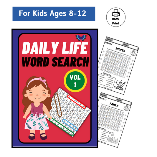 Word Search Puzzle, Word Search puzzles for kids