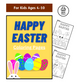 Happy Easter, Easter Coloring pages for kids